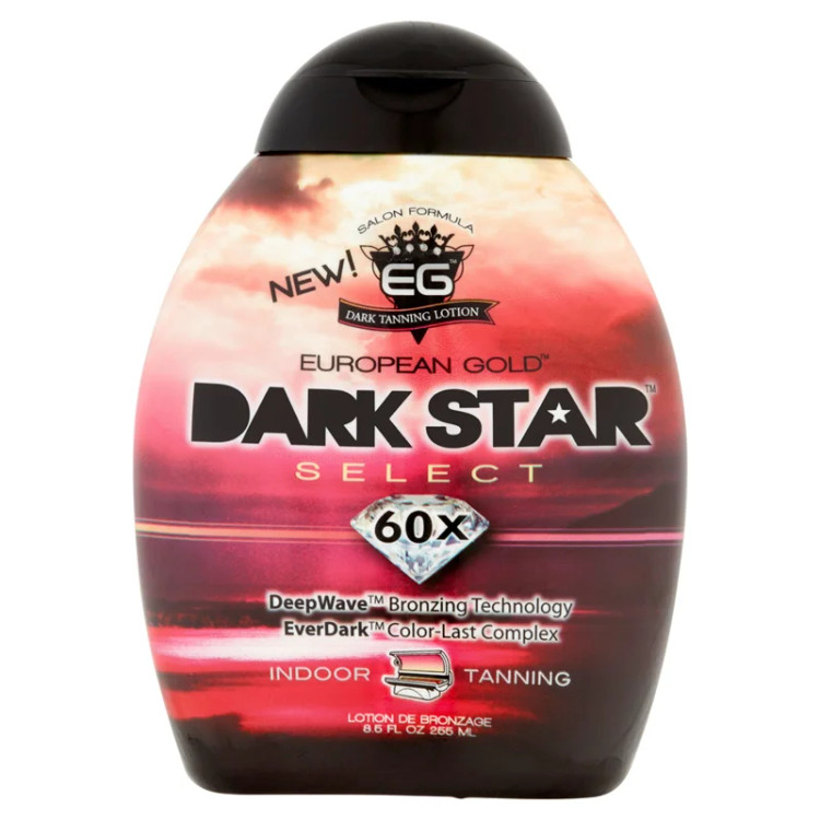 لوسیون سولاریوم یوروپین گلد مدل Dark Star 60X حجم 250 میل