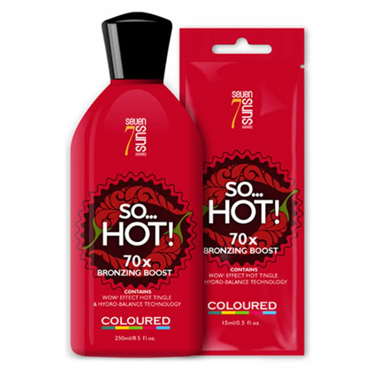 لوسیون سولاریوم فلفلی سون سان مدل So Hot حجم 250 میل